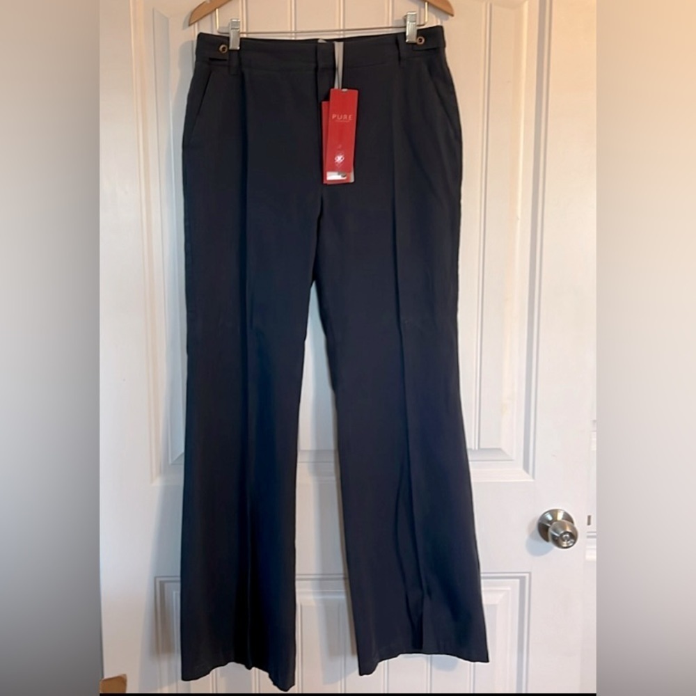 Pure Collection Linen Blend Pants 8/10 Long